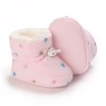 thumbnail image 6 of Krdevn Baby Shoes Fleece Warm Short Boots Shoes Printing Non Slip Breathable Nude Boots,Toddler Girl Shoes,Boys Shoes,Size:12-18 Months, 6 of 8