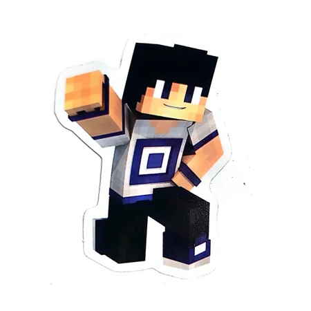 DOPASTICKER Microsoft Minecraft Steve Enderman Creeper Zombie Mojang Sticker Phone Decal Water Bottle Stickers, Cars Stickers, Water Bottle Stickers For Kids