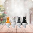 thumbnail image 7 of Almencla 6x4x Cat Figures PVC Model Fairy Garden Accessory Collectibles Gifts 6 Pcs, 7 of 7