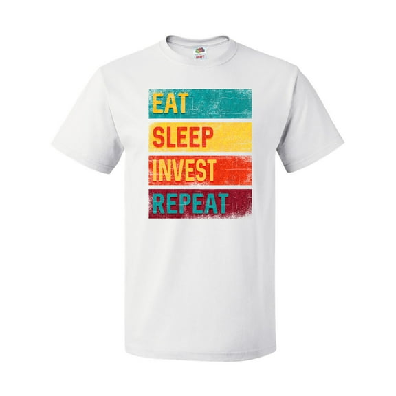 Inktastic Stock Broker Eat Sleep Invest Repeat T-Shirt