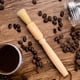 thumbnail image 2 of Advancent Coffee Grinder Cleaning Brush Wood Handle Nonslip Tool Machine Handheld Scrubber Office Cafe Powder Bean Dry Scrubbing Type3, 2 of 6