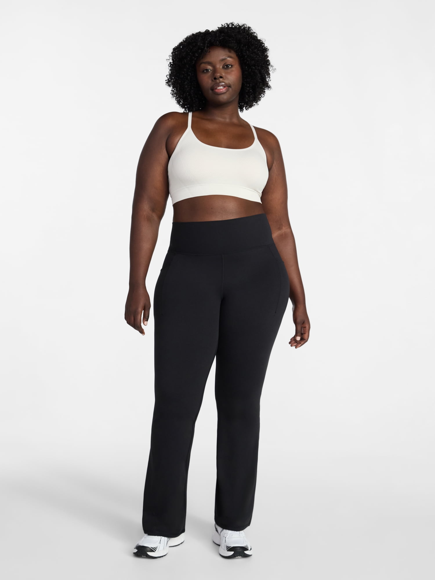 Avia Women's and Women's Plus SoftSculpt Flare Leggings, Sizes XS-4X
