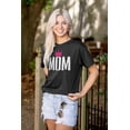 thumbnail image 3 of Queen Mom Cute Mothers Day Present Women's Plus Size Graphic Tee Brisco Brands 2X, 3 of 5
