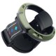 thumbnail image 2 of Water Cup Holder Car Air Vent Bottle Mount For Driving In Car Use 9 5x9 5cm Black With Green Spring Clamping Design 1Pcs, 2 of 5