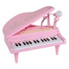 31 keys little pink piano for girls with microphone electronic organ music keyboard for kids by baoli