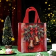 thumbnail image 2 of Deeceymbur Christmas Gift Bag Paper Shopping Sack Red Holiday Present Wrapping for Parties Events Decor, 2 of 6