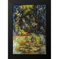 thumbnail image 2 of Monet, Claude 13x18 Black Modern Framed Museum Art Print Titled - Corner of a Pond with Waterlilies, 2 of 5