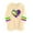 Beige, variant on Womens Hooded Sweatshirt Pride Heart Print Design Soft Fabric Comfortable Silhouette for Daily Lounge Gray XL