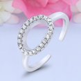 thumbnail image 3 of 7 mm Toe Band Ring 925 Sterling Silver Thin Adjustable Stylish Rings For Women, 3 of 5