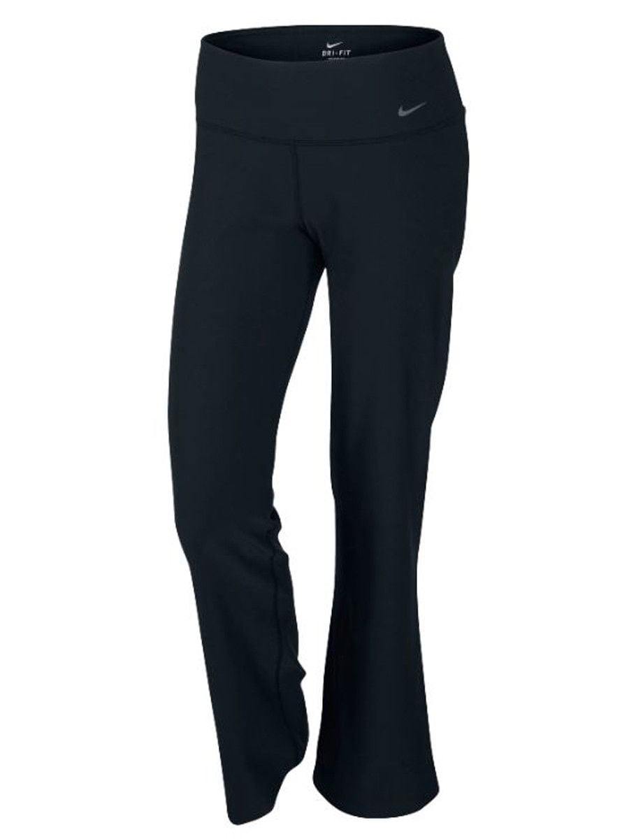 Nike Womens Legend Classic Fit Training Pants Black New (S) - Walmart.com