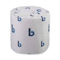 Boardwalk 2-Ply Toilet Tissue, Standard, Septic Safe, White, 4 x 3, 500 Sheets/Roll, 96 Rolls/Carton