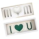 thumbnail image 3 of Caja de regalo floral para mamá Caja de flores vacía con forma de letra para fiestas de San Valentín Blanco, 3 of 9