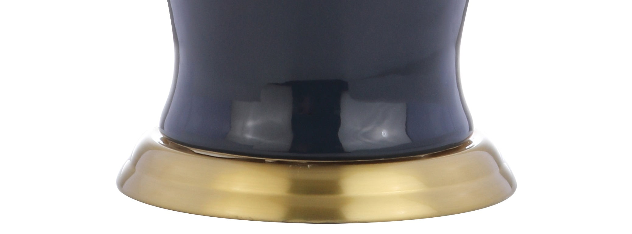 JONATHAN Y Julian 29" Traditional Classic Ceramic Urn LED Table Lamp, Navy, JYL4026B