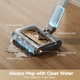 thumbnail image 4 of Dreame Floor X100 Cordless Wet & Dry Floor Washer for Tile, Wood, Marble & Laminate, 4 of 7