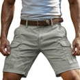 thumbnail image 4 of Lmueinov Men's Shorts 9'' Inseam Lightweight Classic Fit Cargo Shorts with Multi Pockets for Casual Work Summer Outdoor, 4 of 7
