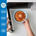 thumbnail image 6 of Mainstays 5-Pack Round BPA-Free Plastic Meal Prep Food Storage Containers, 1L, Blue Cameo, 6 of 10