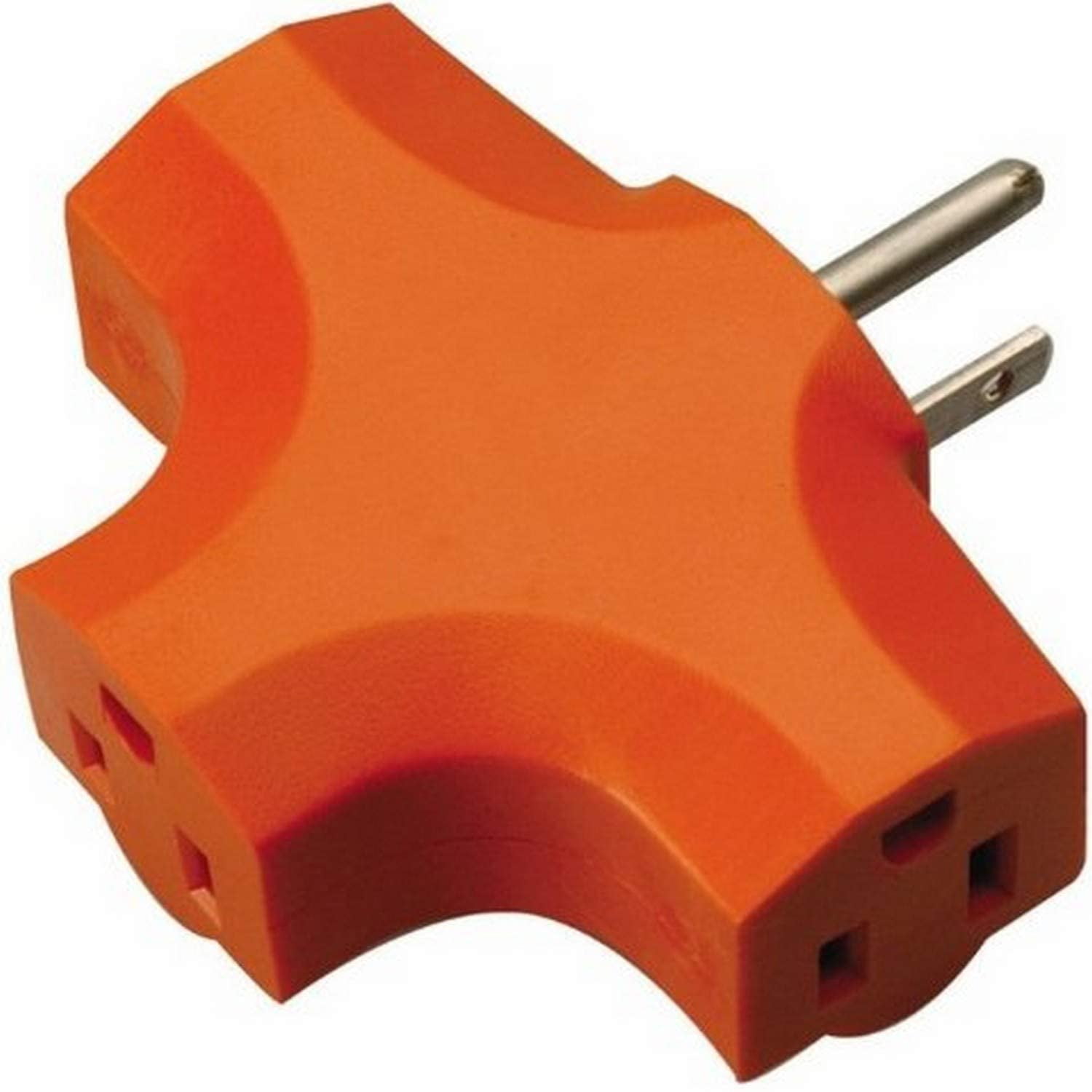 Coleman Cable 9906 3Outlet Wall Plug Adapter, Orange Walmart Canada