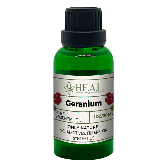 H.E.A.L.'s Essential Oils Geranium - 1oz