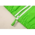 thumbnail image 3 of MADHERO Boys Rain Jackets Lightweight Long Sleeve Windbreaker Fruit Green 12, 3 of 6
