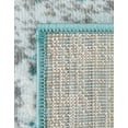 thumbnail image 7 of Unique Loom Sofia Collection Area Rug - Salle Garnier (7' 1" x 10' Rectangle Turquoise/Blue), 7 of 7