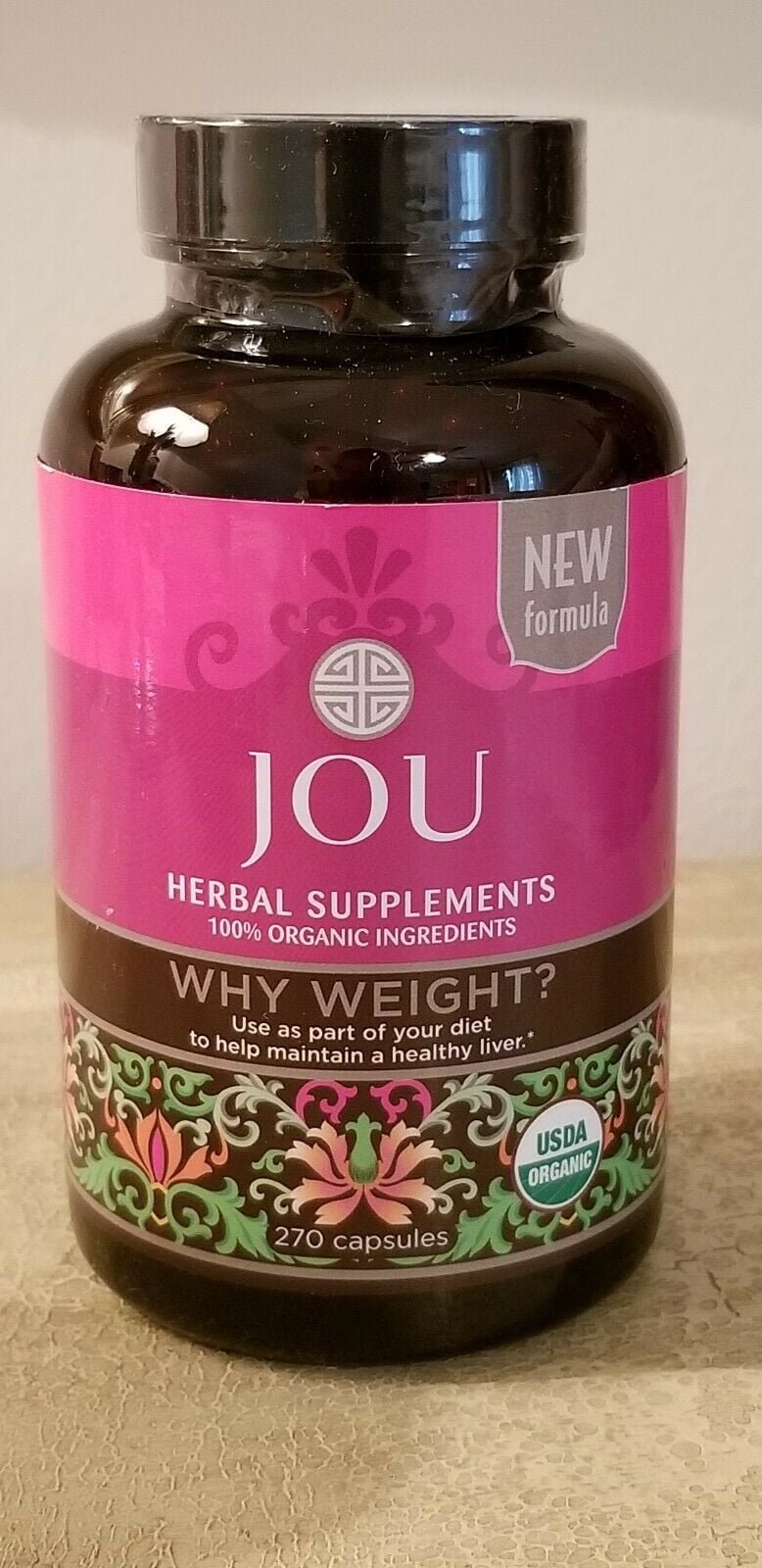 JOU Herbal Supplements WHY WEIGHT