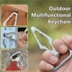 thumbnail image 1 of Outdoor Multifunctional Keychain,Multi-functional Tool Wrench, Outdoor Camping Supplies, 1 of 8