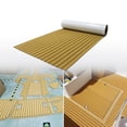 thumbnail image 3 of CEORPER Boat Flooring Decking EVA Foam Faux Teaks Boats Deck Mat Adhesive Decking Sheet, 3 of 8