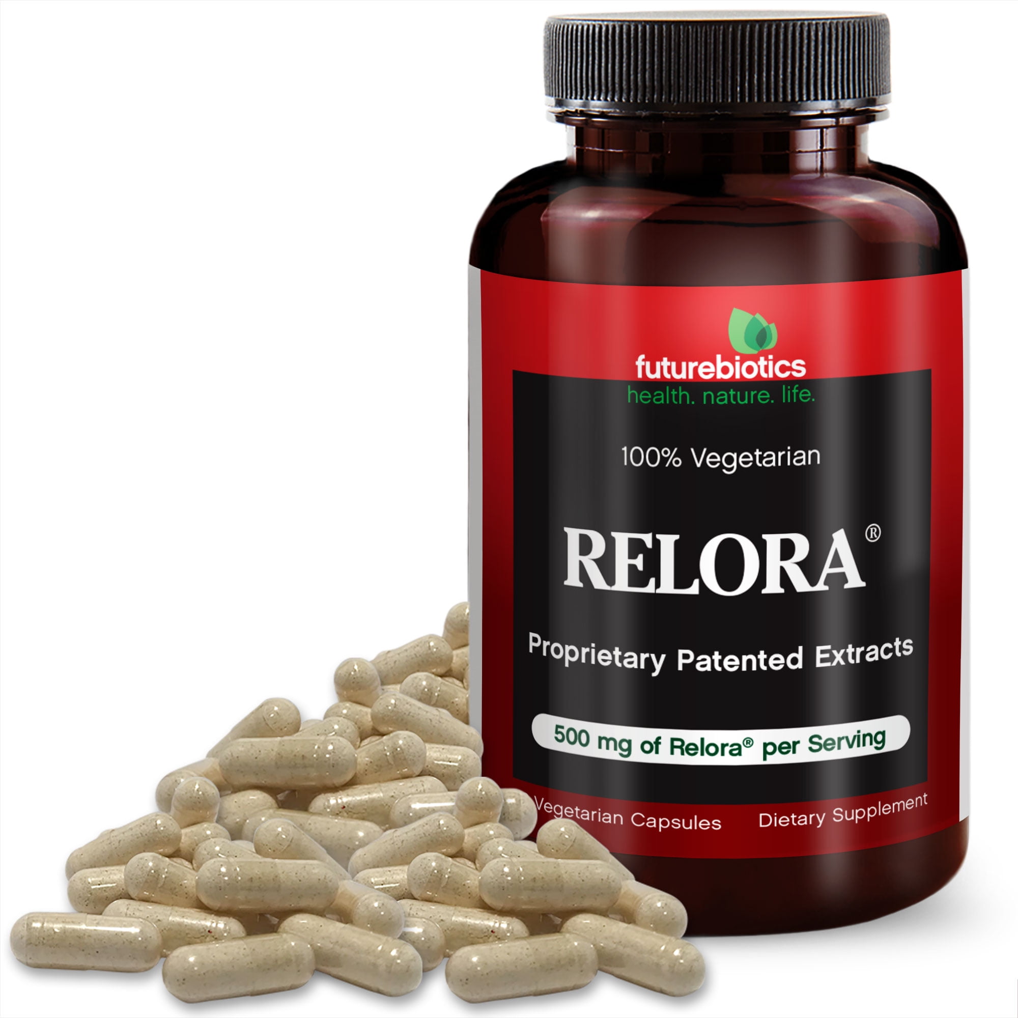 Futurebiotics Relora 500 mg Stress Relief, 90 Vegetarian Capsules