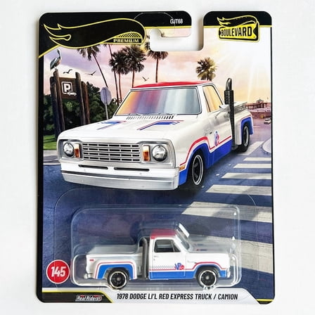 HW Premium 2025 Boulevard #145 1978 Dodge Li'l Red Express Truck Camion GJT68