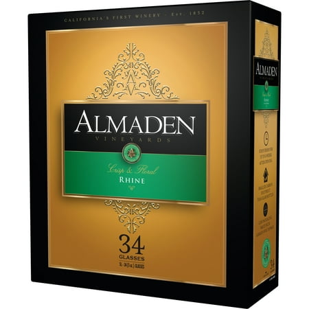 Almaden® Rhine White Wine, 5L Box, Non-Vintage California