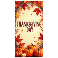 thumbnail image 4 of LUUFILx Thanksgiving Fall Banner Decorations with Pumpkins and Autumn Leaves for Party Supplies Thanksgiving Day Celebration Photography Props Background Backdrop, 4 of 8