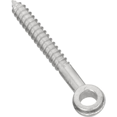 

1PK National 1/2 In. x 4 In. Zinc Screw Eye