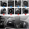 thumbnail image 4 of Soporte para taza de coche, 2 en 1, soporte ajustable para teléfono inteligente, soporte con ventosa para coche, soporte para bebidas calientes, compatible con la mayoría de los vehículos (plateado y, 4 of 5