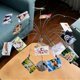 thumbnail image 2 of Photo Clip Tree for Home Decor, 16 Metal Clips Desktop Photo Stand with Willow Design, Silver Display Organizer, 2 of 4