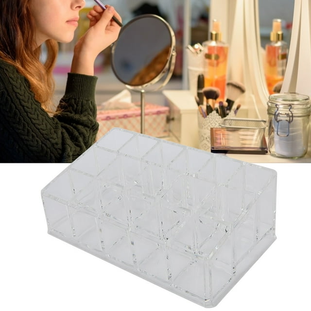 Caja De Esmalte De Uñas, Buena Dureza Estuche De Esmalte De Uñas, Ahorro De Espacio De Superficie Finamente Pulida Para Maquillajes