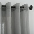 thumbnail image 2 of Mainstays Marjorie Crushed Sheer Voile Grommet Curtain Panel, 2 of 7
