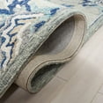 thumbnail image 5 of SAFAVIEH Micro-Loop Donnchad Medallion Area Rug, Grey/Blue, 8' x 10', 5 of 8