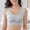 Silver, variant on VISALY Sports Bras For Women Plus Size Sports Bra Women Ultra Thin Ice Silk Bra Comfortable Plus Size Seamless Wireless Sports Bra With Removable Pads Wireless Bras Sleep Bras Comfortable Bras Beige L