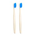 thumbnail image 1 of Bamboo Toothbrush Manual Toothbrush Nylon Bristle Toothbrush, 1 of 10