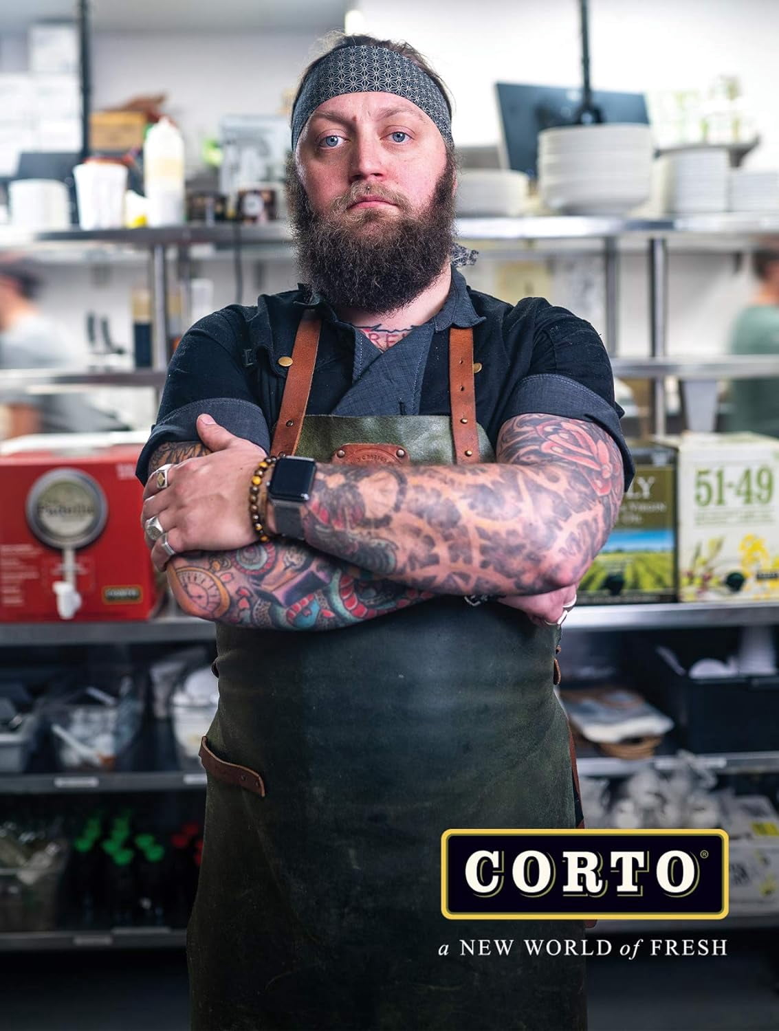 Corto TRULY | 100% Extra Virgin Olive Oil | Cold Extracted in State-of-the-Art Mill | Straight from Official Corto Olive Groves & Oil Producer | Oxygen-Free, Light Free FlavorLock Box | 3L