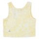 thumbnail image 4 of Camiseta sin mangas recortada acanalada de Elevenparis para mujer amarillo pastel M, 4 of 5