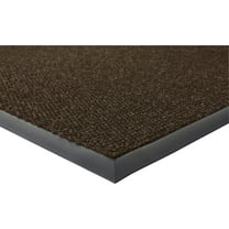 Genuine Joe Ultraguard Indoor Wiper Mats - Hard Floor, Indoor, Outdoor - 60" Length X 36" Width - Rubber - Chocolate
