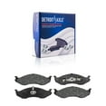 thumbnail image 6 of Detroit Axle - Front Drilled Rotors Ceramic Brakes Pads for Jeep Commanche Grand Cherokee Wagoneer Wrangler: 11.02" Front Rotors, 6 of 9