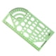 thumbnail image 3 of Paquete de 2 piezas funciones y regla de plantilla de construcción Herramientas de dibujo de dibujo de plástico Regla Plantillas geométricas Gloria Plantillas Dibujo Ruler, 3 of 9