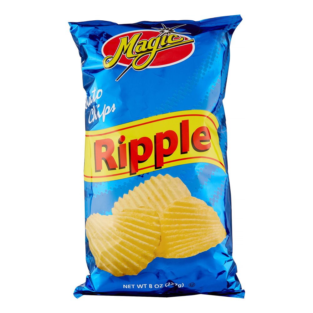Magic Ripple Potato Chips, 8 Oz.