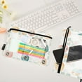 thumbnail image 4 of 2 Pack Flip Folders with Clear PVC Window Binder Pouches 3-Ring Binder Organizer for Office & Home Adorable Easter Eggs, 4 of 6