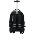 thumbnail image 5 of Travelers Club 18" Medium Rolling Backpack, Black, 5 of 12