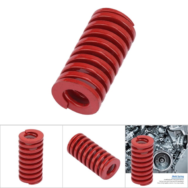 Ressort de Moule, Ressort de Matrice Rouge, OD 22mm Moyen pour Matrices de Marquage Matrices de Moulage sous Pression en Métal