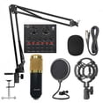 thumbnail image 2 of Equipo Podcast Con Interfaz Audio Y Micrófono Condensador para, 2 of 9