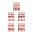 thumbnail image 2 of Wisewang Eye Face Gems Jewels Rhinestone Stickers Bling Beads Forehead Makeup Accessory DIY Nail Art Decorations Wedding Red 5Set, 2 of 6